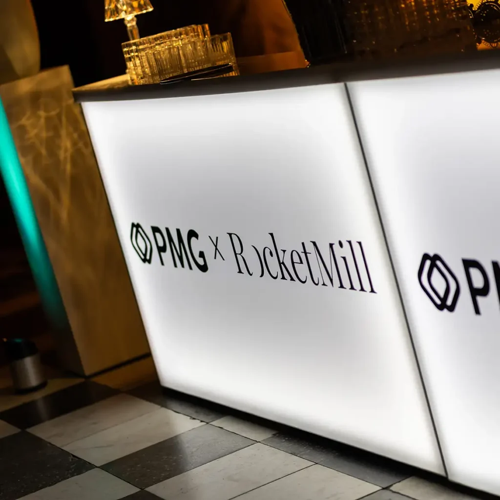 Branded event bar