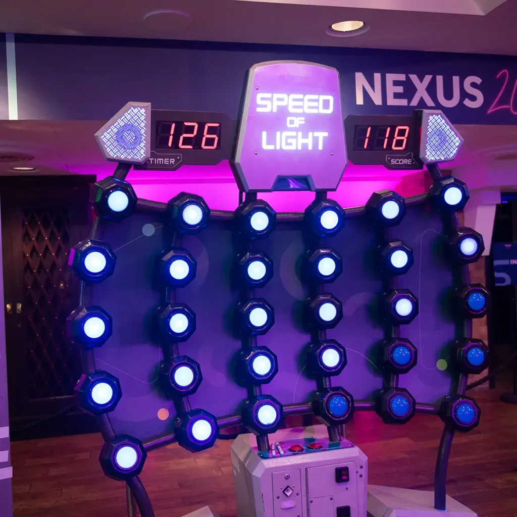 Speed of light game