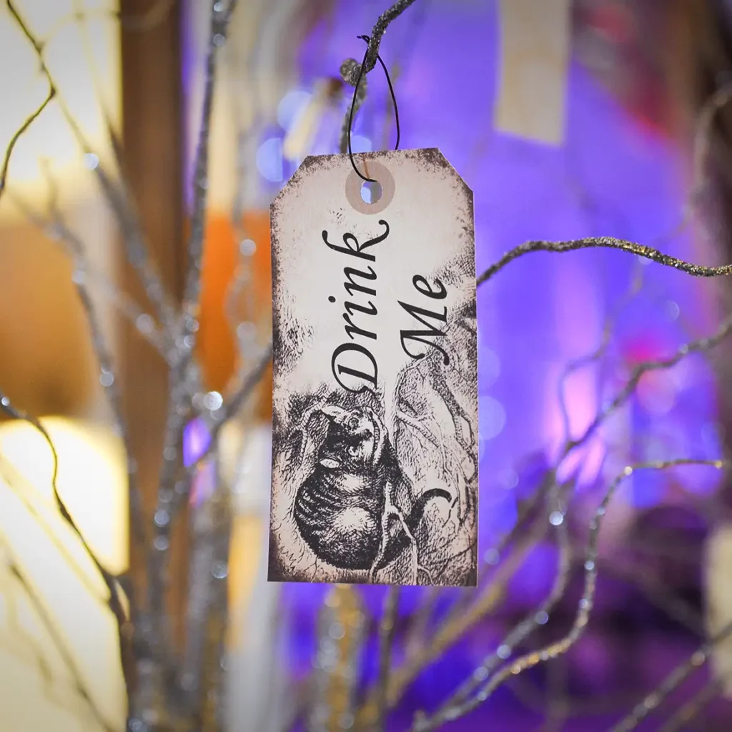 drink me label