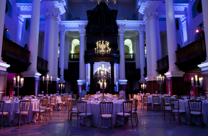 Christmas party venue in London