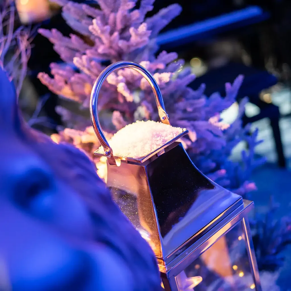 Props and fake snow