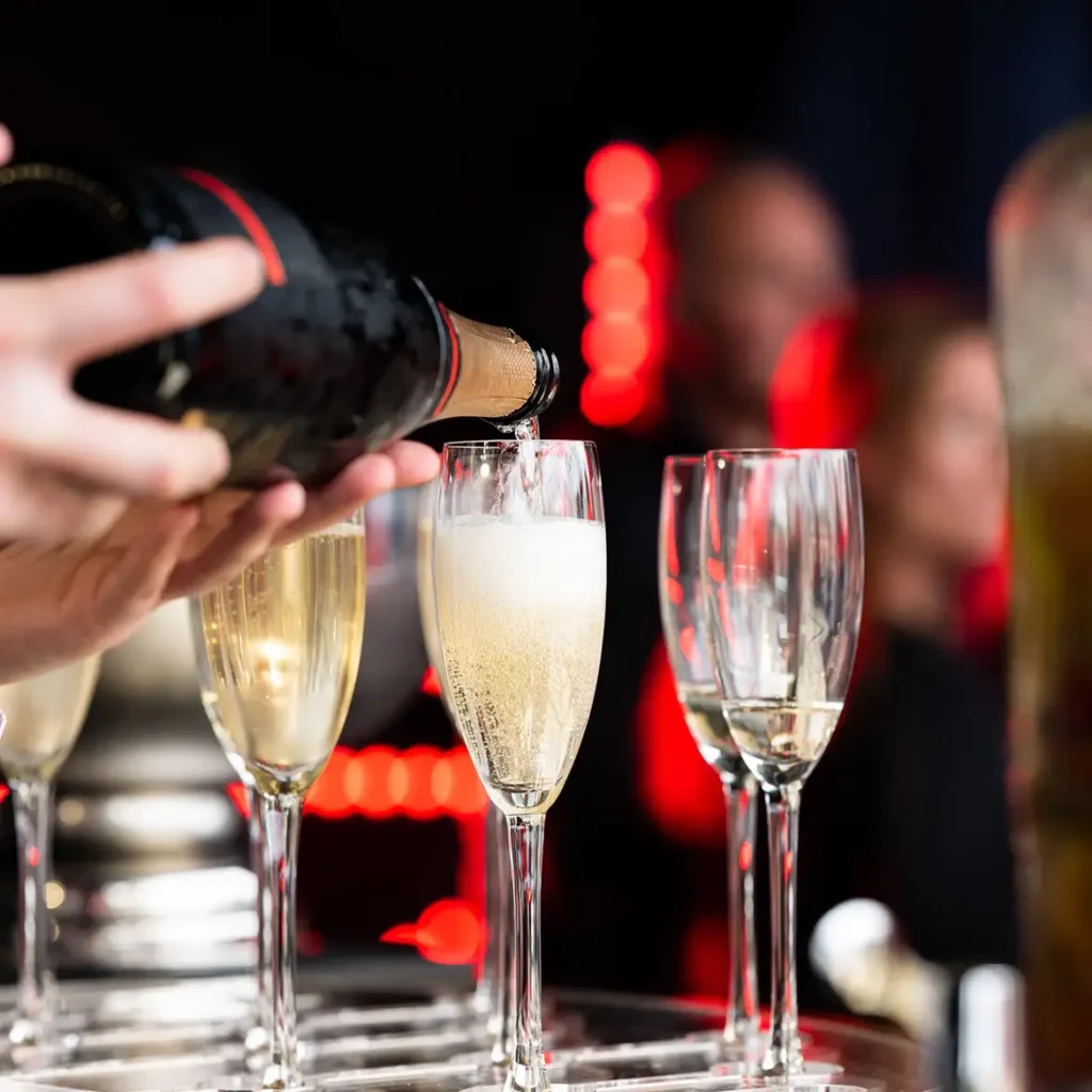 Champagne reception
