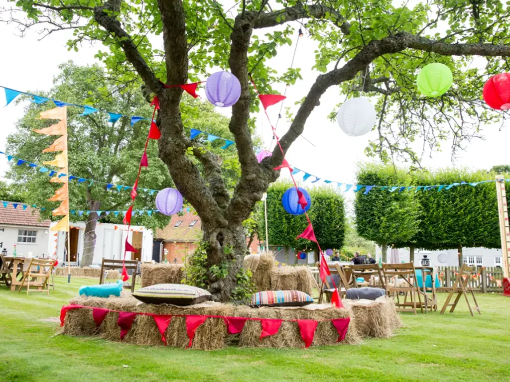 Family Festival Garden Part Essex