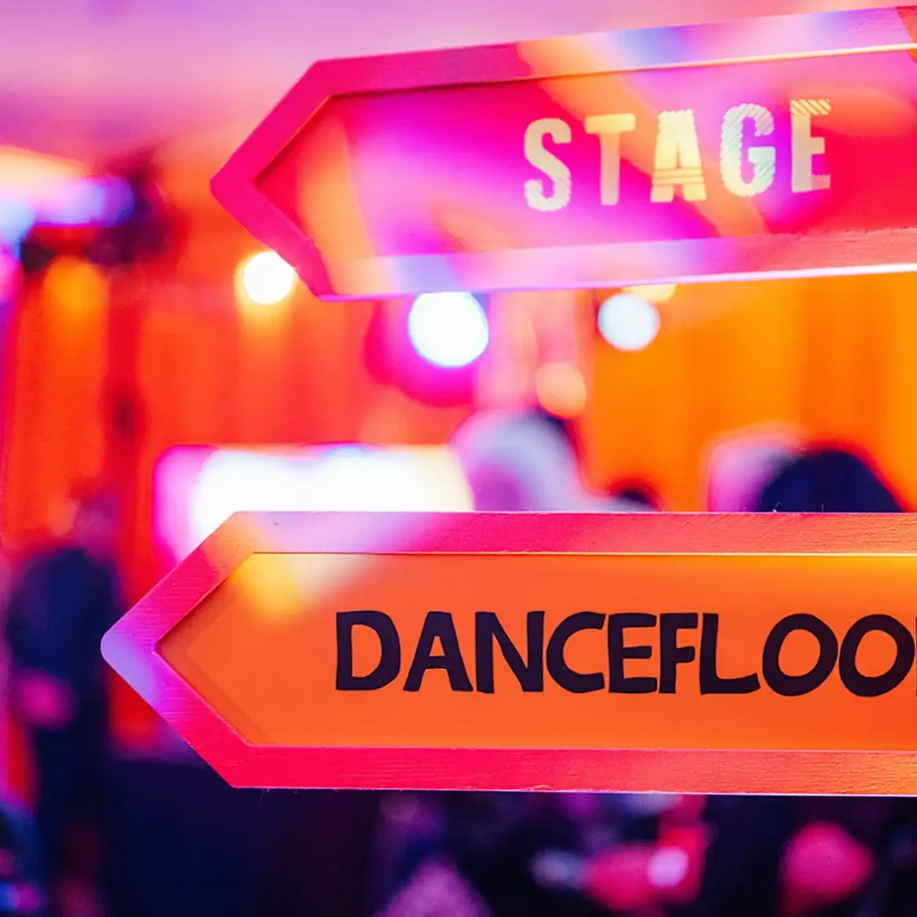 Party signage