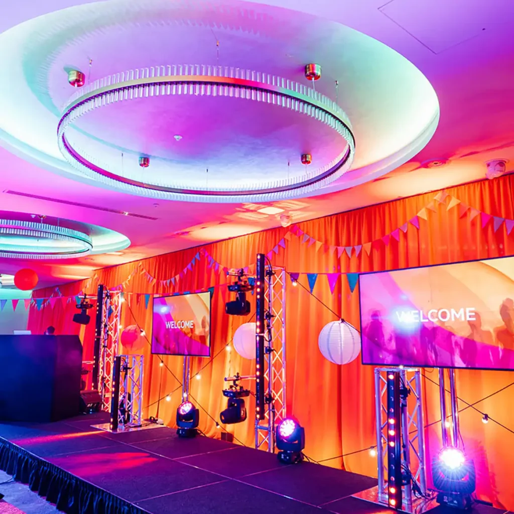 Stage and trussing