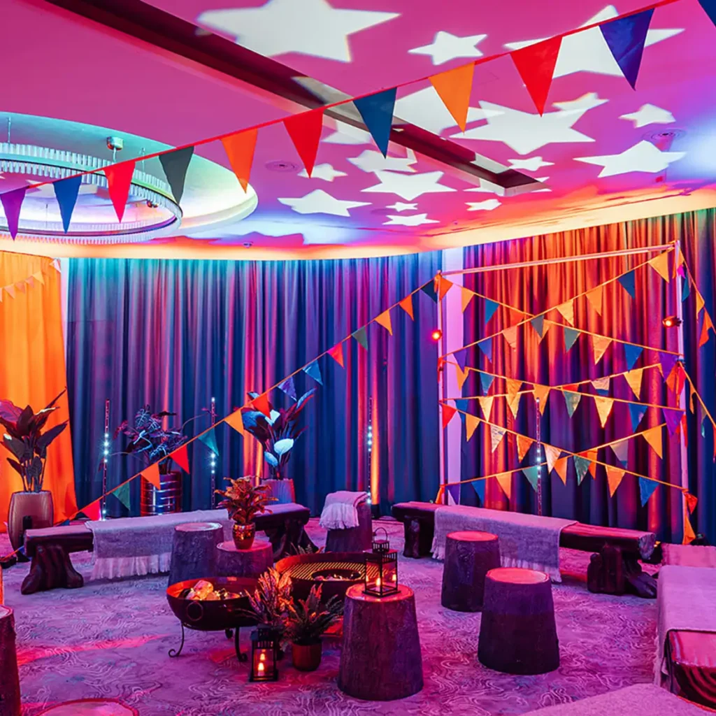 Festival themed decor