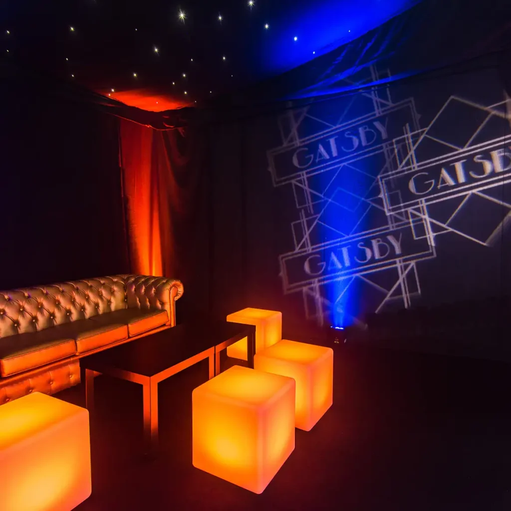 Cube seating and chesterfield