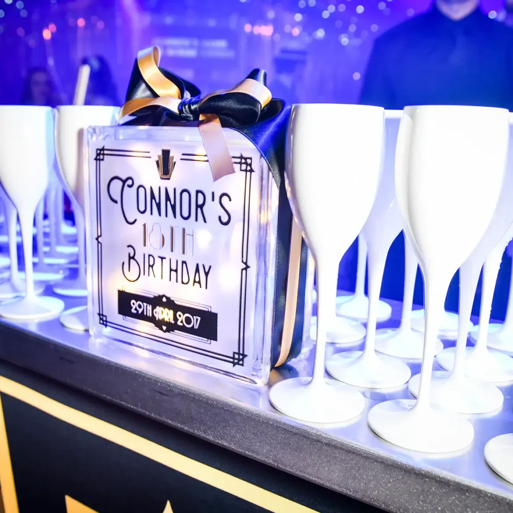 Bar with bespoke signage