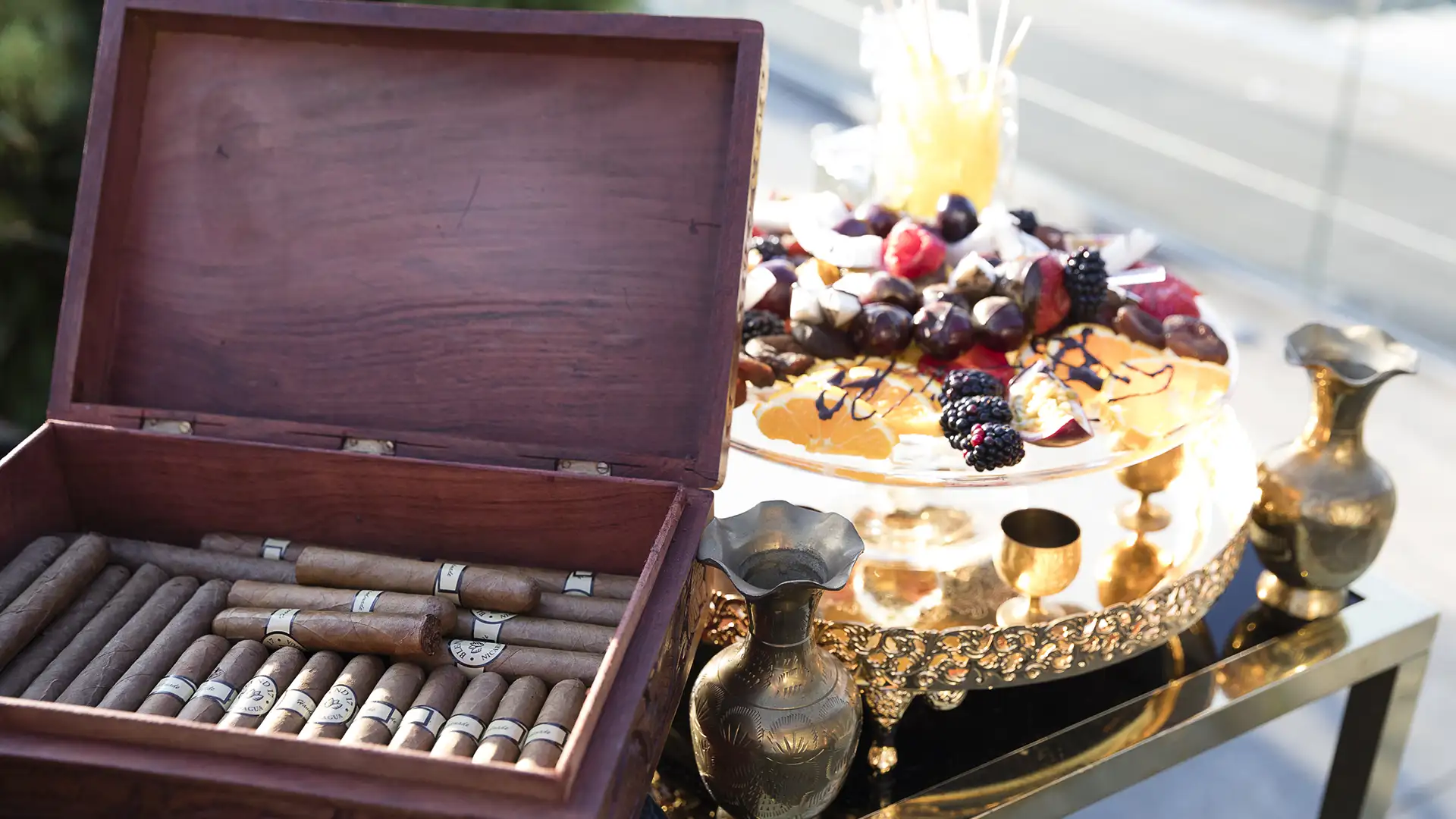 Cigars for Godfather themed party