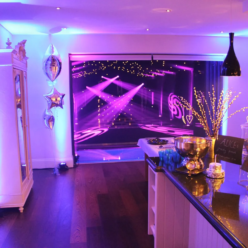 Marquee house extension
