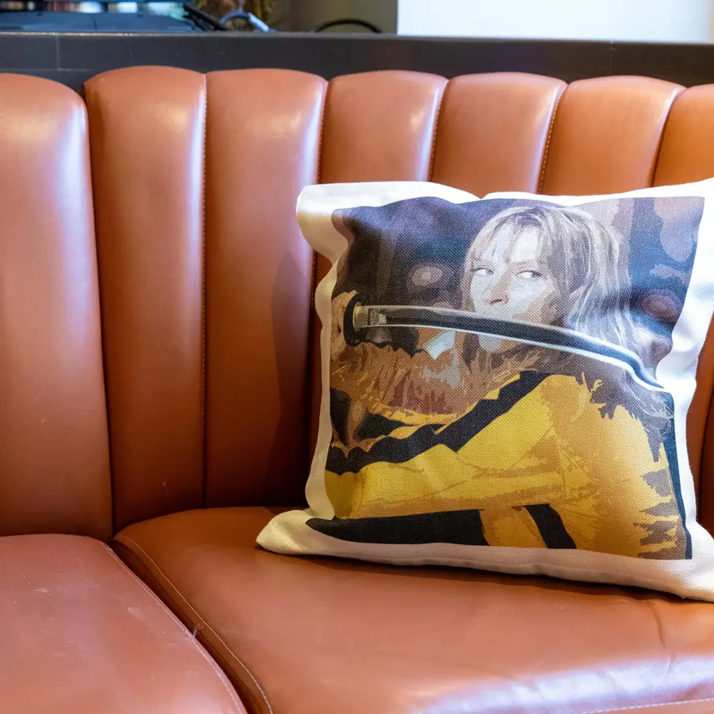 Bespoke Kill Bill cushion