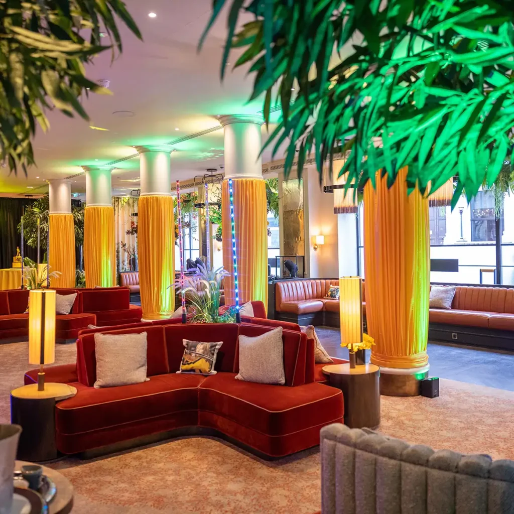Rockwell room transformed with decor