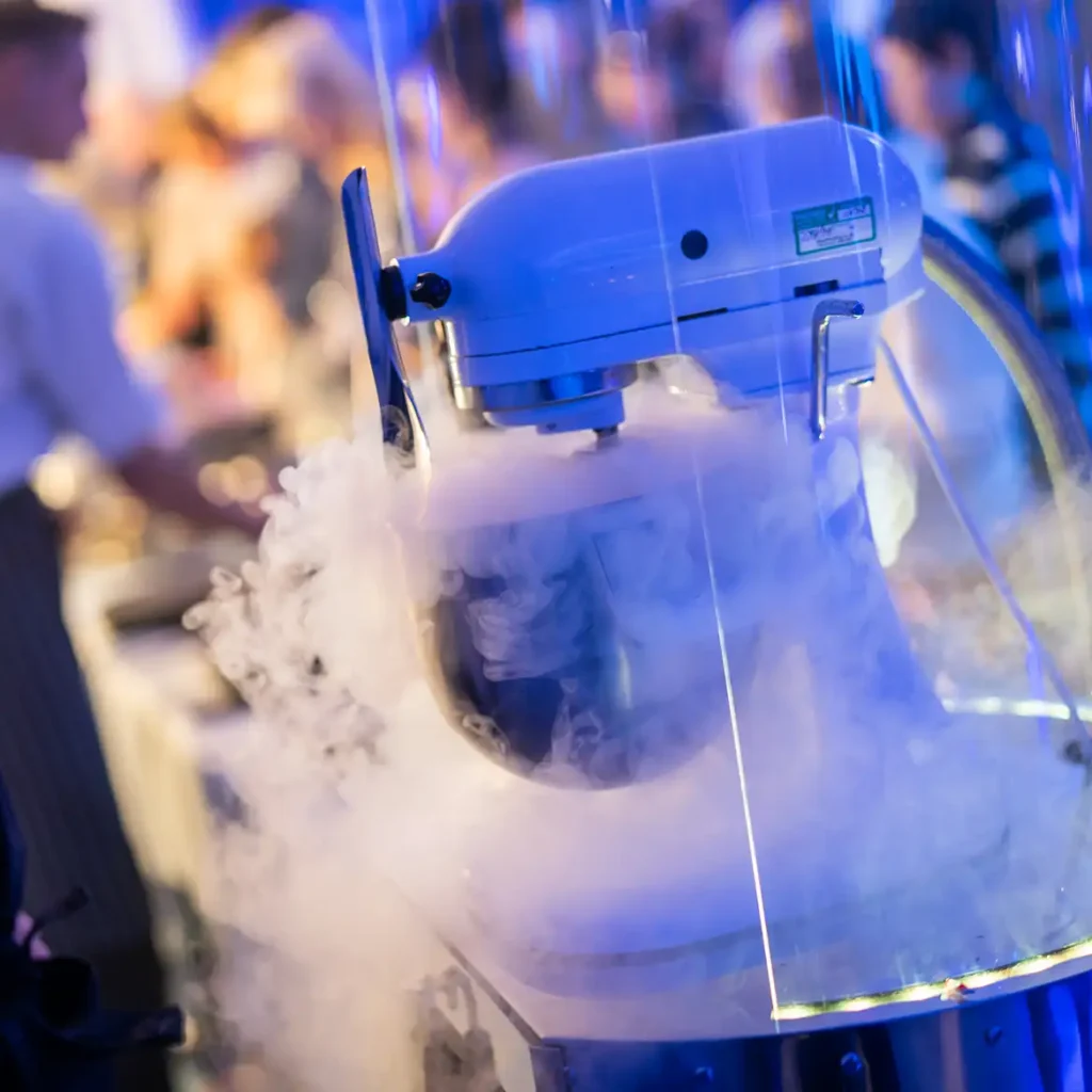 Nitro ice-cream
