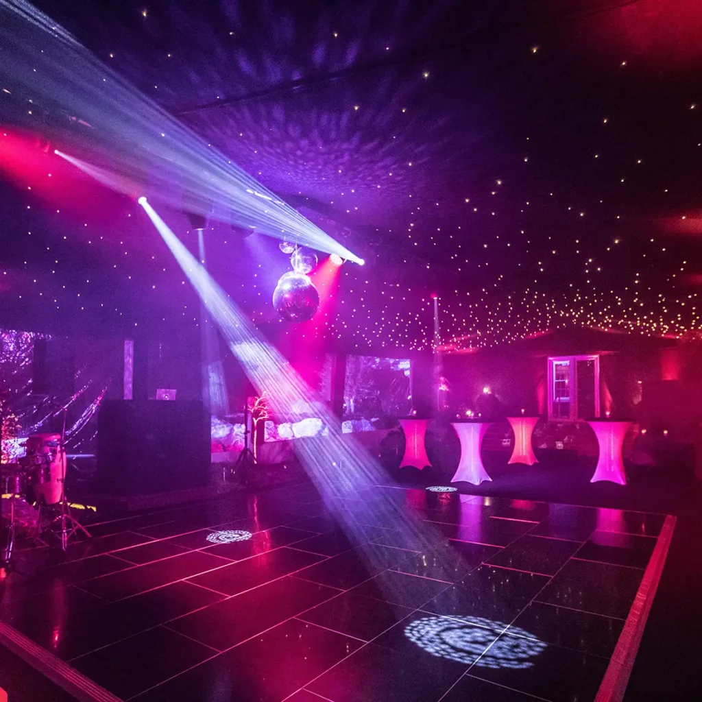 Marquee interior
