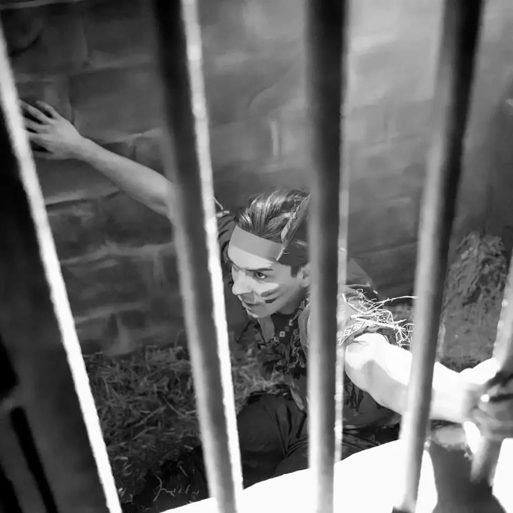 Life sized jail