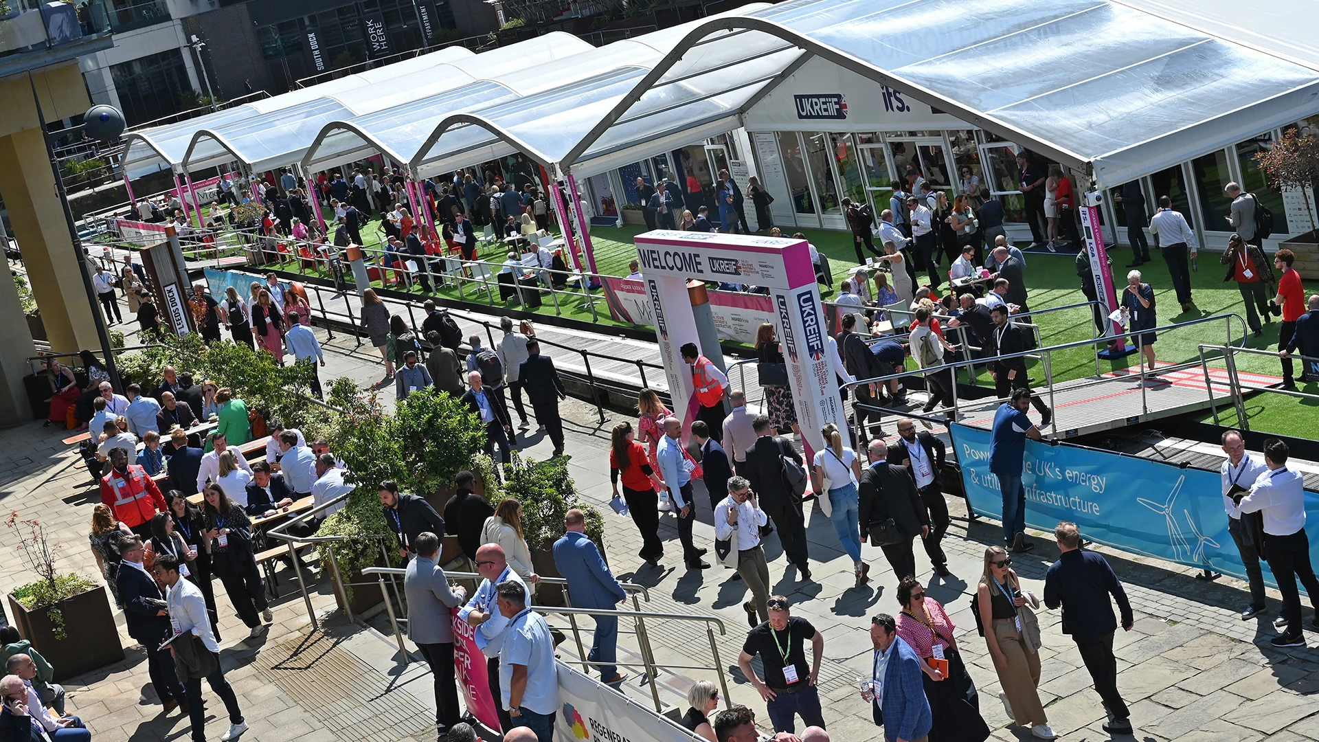 Large corporate exhibition UKREiiF