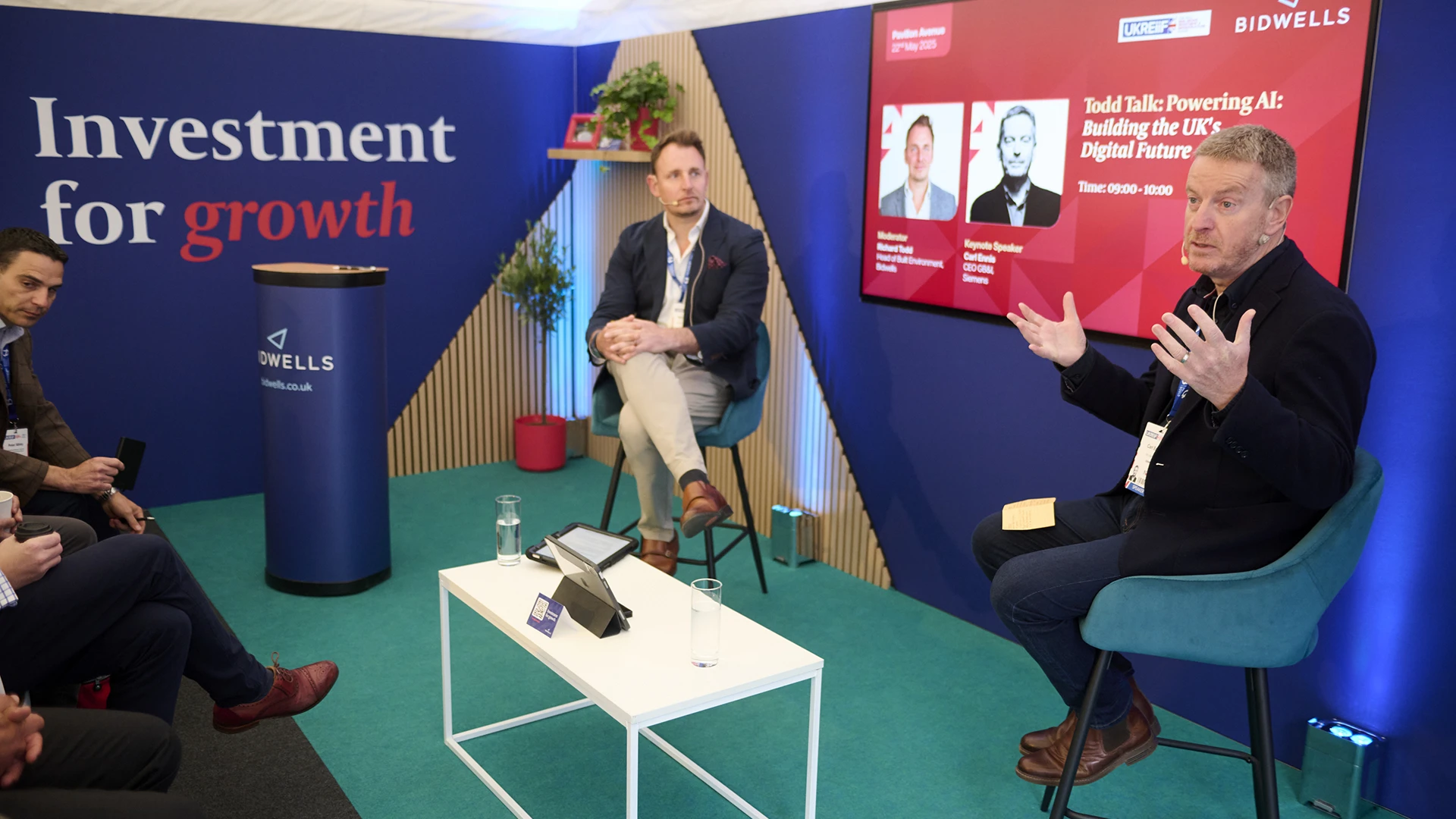 Presentation session at expo