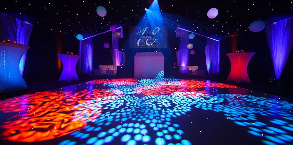 18th birthday party planners - party organisers marquee nightclub