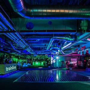 Corporate Futuristic Christmas Party Surrey 016 1 - MGN Events