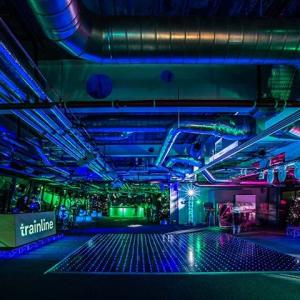 Corporate Futuristic Christmas Party Surrey 016 1 - MGN Events