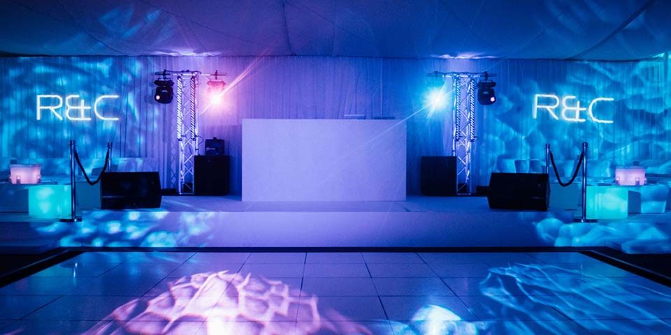 nightclub marquee party