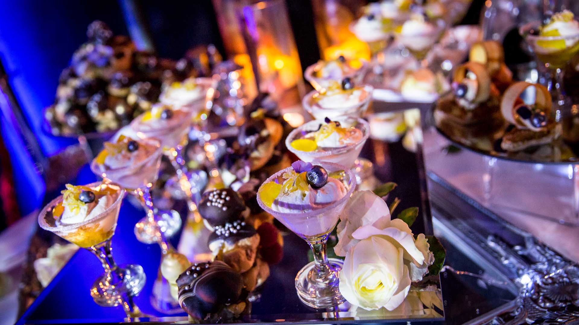 Luxury 50th birthday dinner by MGN events party planners