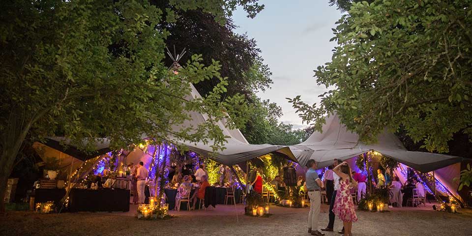 Midsummer nights dream themed tipi party summer parties