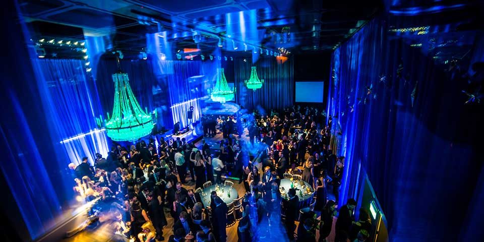 Luxury party planners incredible Christmas party venue in London