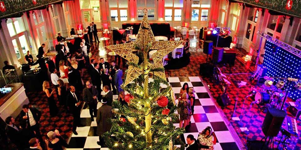 Luxury party planners incredible Christmas party venue in London