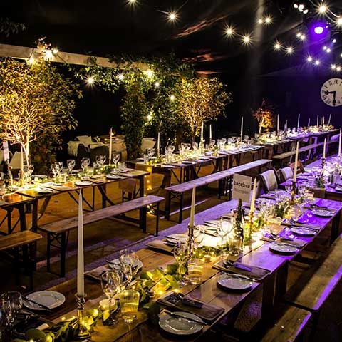 Marquees: Highly tailorable, exclusive luxury party spaces