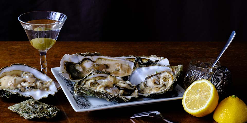 Oysters: Sustainable luxury menu