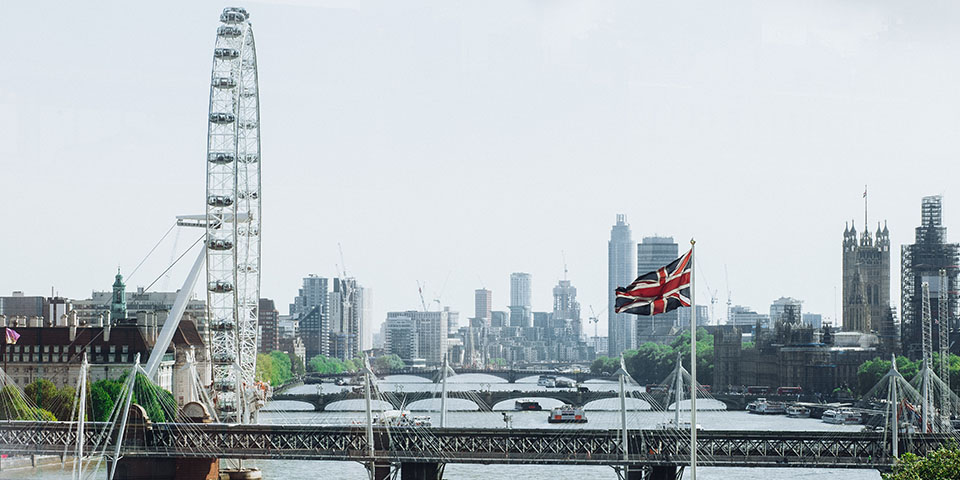 Coronation party on the River Thames
