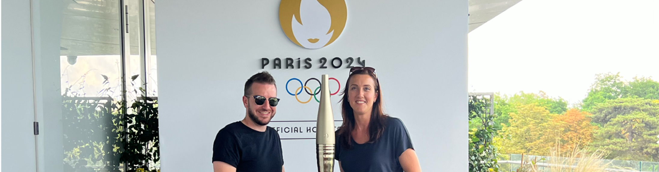 MGN team members at the Paris Olympics 2024